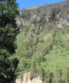 Russia - Kabardino-Balkaria - Baksan valley: rock wall (photo by D.Ediev)