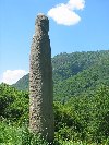 Russia - Karachay-Cherkessia - Karachay-Cherkessia - Arkhyz: Mara - Alanian menhir (photo by Dalkhat M. Ediev)