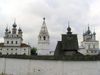 Russia - Yuriev-Polsky - Vladimir oblast: walled Monastery of Archangel Michael - outside the walls - photo by J.Kaman