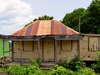 Charlestown, Nevis, St Kitts and Nevis: Creole chalet slowly being taken over by the surrounding vegetation - traditional Caribbean architecture - photo by M.Torres