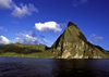 St Lucia: Petit Piton volcanic mountain - photo by Andrew Walkinshaw