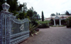 Seychelles - Praslin island: the Casino - gate - photo by F.Rigaud