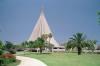 Sicily / Sicilia - Siracusa: modern church - Santuario della Madonna delle Lacrime and garden - chiesa (photo by Juraj Kaman)