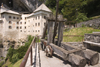 Predjama Castle - catapult, Slovenia- photo by I.Middleton