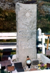 South Georgia Island - Grytviken: grave of Sir Ernest Shackleton (photo by G.Frysinger)