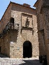 Spain / Espaa - Extremadura - Caceres: palacio Carvajal / Carvajal palace (photo by Angel Hernandez)