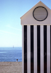 Spain / Espaa - Salobrea (Granada): beach hut - Costa Tropical - playa - photo by F.Rigaud