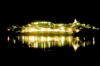 Spain / Espaa - Sanlucar de Guadiana (provincia de Huelva) : from Alcoutim - at night - photo by M.Torres