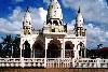 Suriname - Paramaribo: Shri Satnarain Mandir on the road to the airport (photo by B.Cloutier)