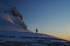 Svalbard - Spitsbergen island - Bjrndalen: silhouette at sunset - photo by A. Ferrari