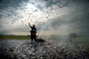 Tibet- prayers in the air - photo by Y.Xu