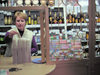 Transdniestr / Pridnestrovie - Tiraspol: shop attendant - photo by A.Kilroy