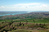 Turkey - Ataturk dam, Adiyaman Province: view from Karakus Tumulus / barrage Atatrk - photo by C. le Mire