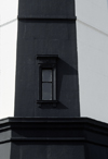 Viginia Beach, Virginia, USA: detail of Cape Henry Lighthouse - built in 1881 - located in Fort Story Army base - photo by C.Lovell