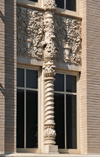 Golden, Jefferson County, Colorado, USA: Colorado School of Mines - decorated window - photo by M.Torres