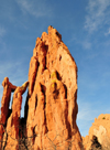 Colorado Springs, El Paso County, Colorado, USA: Garden of the Gods - 'Cathedral Spires' - photo by M.Torres