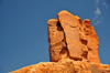 Arches National Park, Utah, USA: Park Avenue trail - cluster of Entrada sandstone pillars - photo by M.Torres