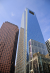 Philadelphia, Pennsylvania, USA: Bell Atlantic Tower, designed by Kling Lindquist architects and Comcast Center, by Robert A. M. Stern Architects - view from John F Kennedy Blvd - photo by M.Torres