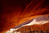 Lake Powell, Utah, USA: roof of an ancient cave carved out of sandstone in Iceberg Canyon - photo by C.Lovell