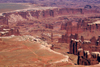 Canyonlands National Park, Utah, USA: Green River - rock fins populate the valley - photo by A.Ferrari