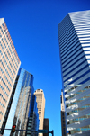 Oklahoma City, OK, USA: Oklahoma Tower, Park Harvey Apartments and Leadership Square - view along Park Avenue, corner with Harvey - photo by M.Torres