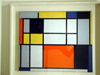 New York City: Piet Mondriaan at the Metropolitan Museum of Art - composition - Neo-Plasticist painting - 1000 Fifth Avenue - photo by M.Bergsma