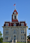 Cottonwood Falls. Kansas, USA: Chase County Courthouse - photo by G.Frysinger