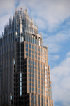 Charlotte, North Carolina, USA: Bank of America Corporate Center on North Tryon Street - BOACC is tallest building in North Carolina - photo by M.Torres