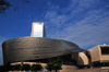 Charlotte, North Carolina, USA: NASCAR Hall of Fame - architects Pei Cobb Freed & Partners - E. Martin Luther King, Jr. Blvd - photo by M.Torres