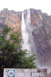 171 Venezuela - Bolivar - Canaima National Park - Salto Angel - 980 m - Salto Churn Mer - The name - Gauja - to the river has been given by Latvian Alejandro Laime, who was the first to reach this waterfall by land. The original Gauja river is located in Latvia - UNESCO world heritage - photo by A. Ferrari