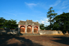 Hue - vietnam: Minh Mang Mausoleum complex - gate - photo by Tran Thai