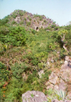 Viet nam - Da Nang / Tourane: Marble Mountain - from which the Viet Cong could look down on the U.S. Da Nang air field - photo by G.Frysinger