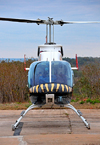 Victoria Falls, Matabeleland North, Zimbabwe: Bell 206L-3 Long Ranger III, Z-SCA cn 51496 - used for tours over the falls, 'flight of the angels' - Shearwater Adventures - photo by M.Torres